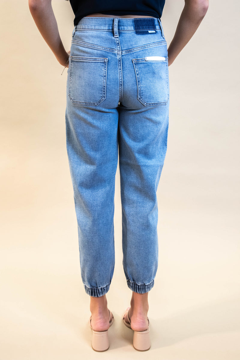 High Rise Mother Jogger Jeans The Champ High Rise Jogger Jeans