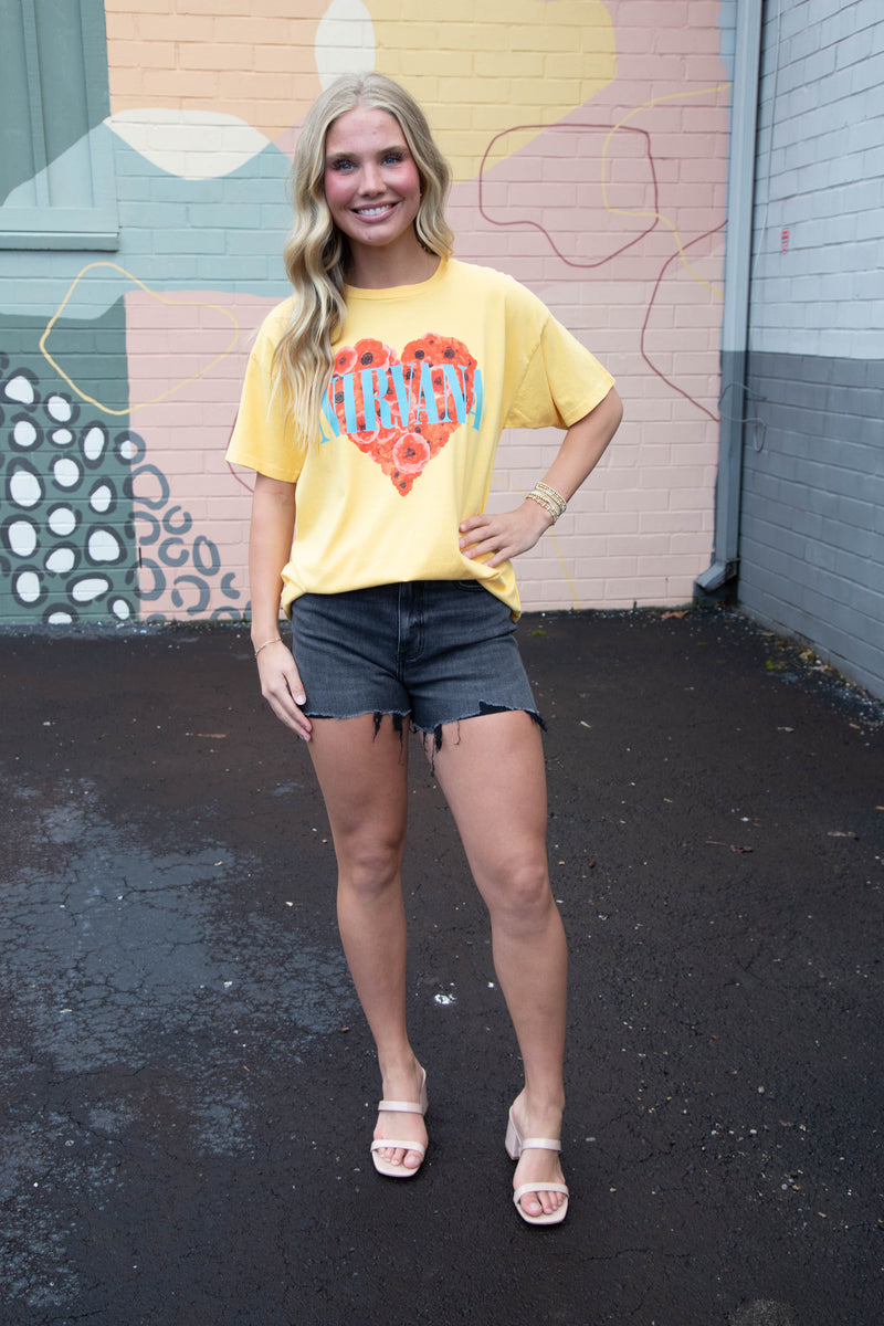 The Knockout A-Line Shorts, Night Life Vintage | Daze