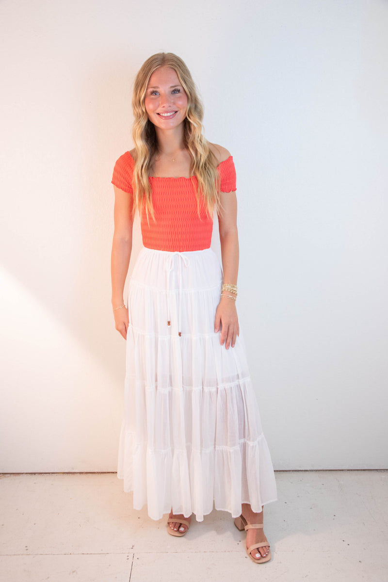 Pucker Up Seamless Tee, Poppy Red | Free People
