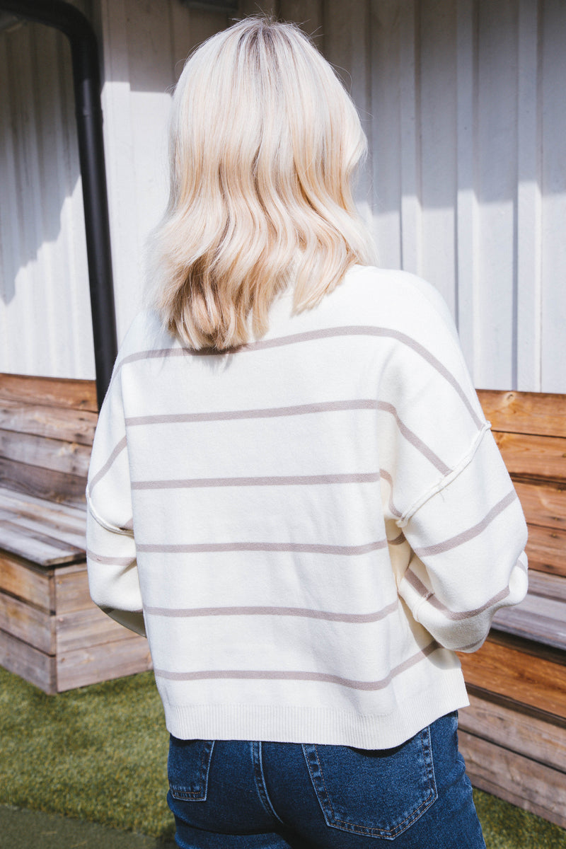 Paulie Turtleneck Sweater, Moonbeam | Free People