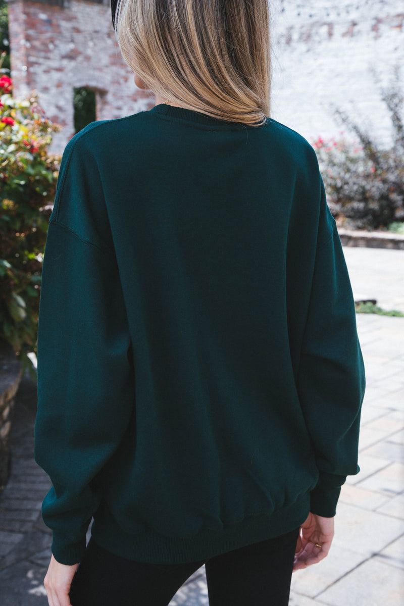 California Athletic Club Sweatshirt, Hunter Green