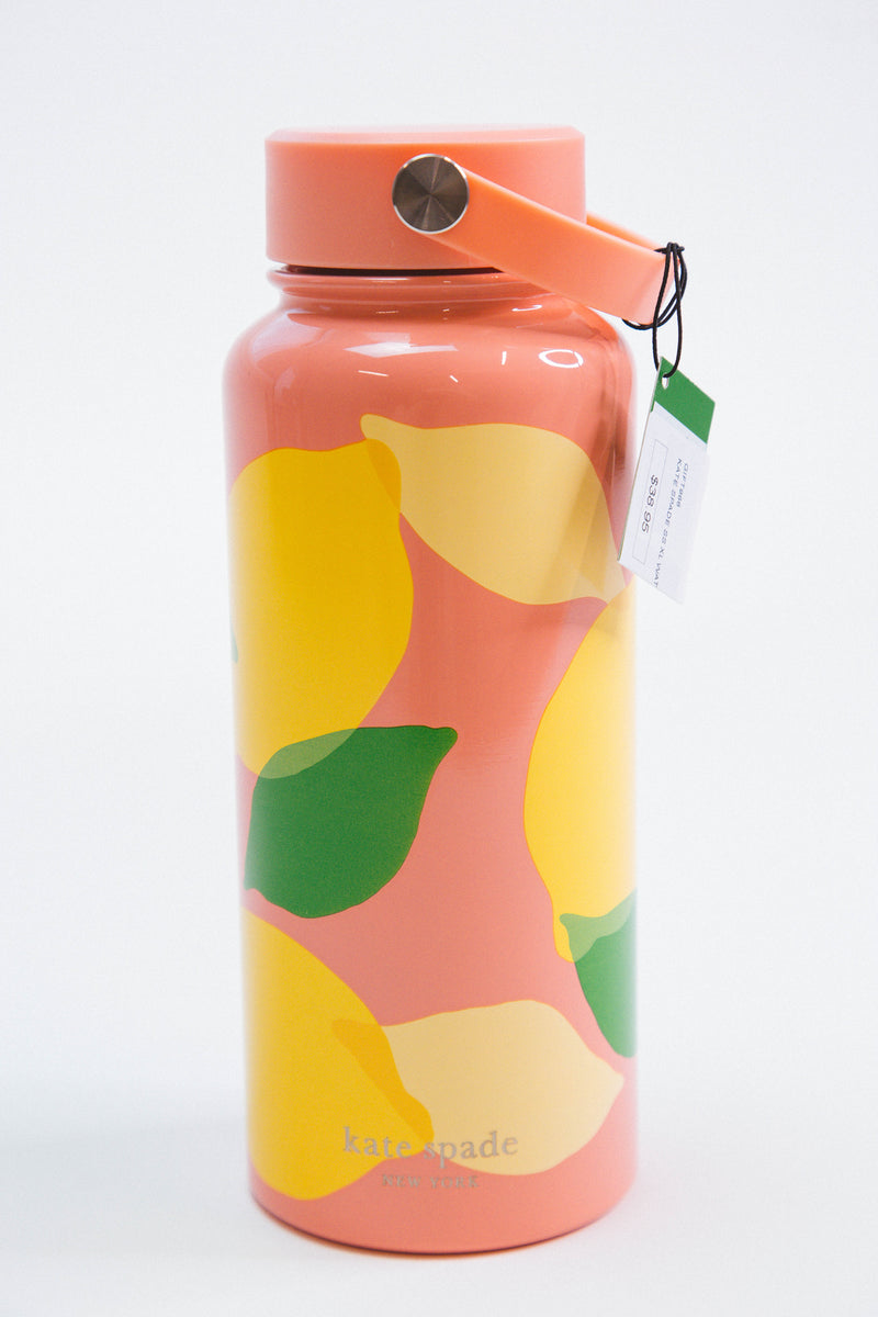 Extra Large Lemon Water Bottle, Lemon Toss