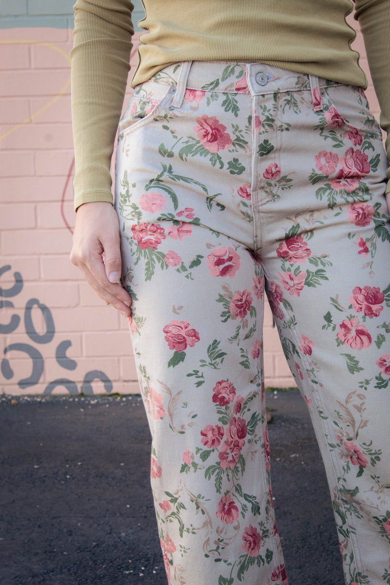 Deep Trance Printed Pant, Wallpaper Floral | Free People