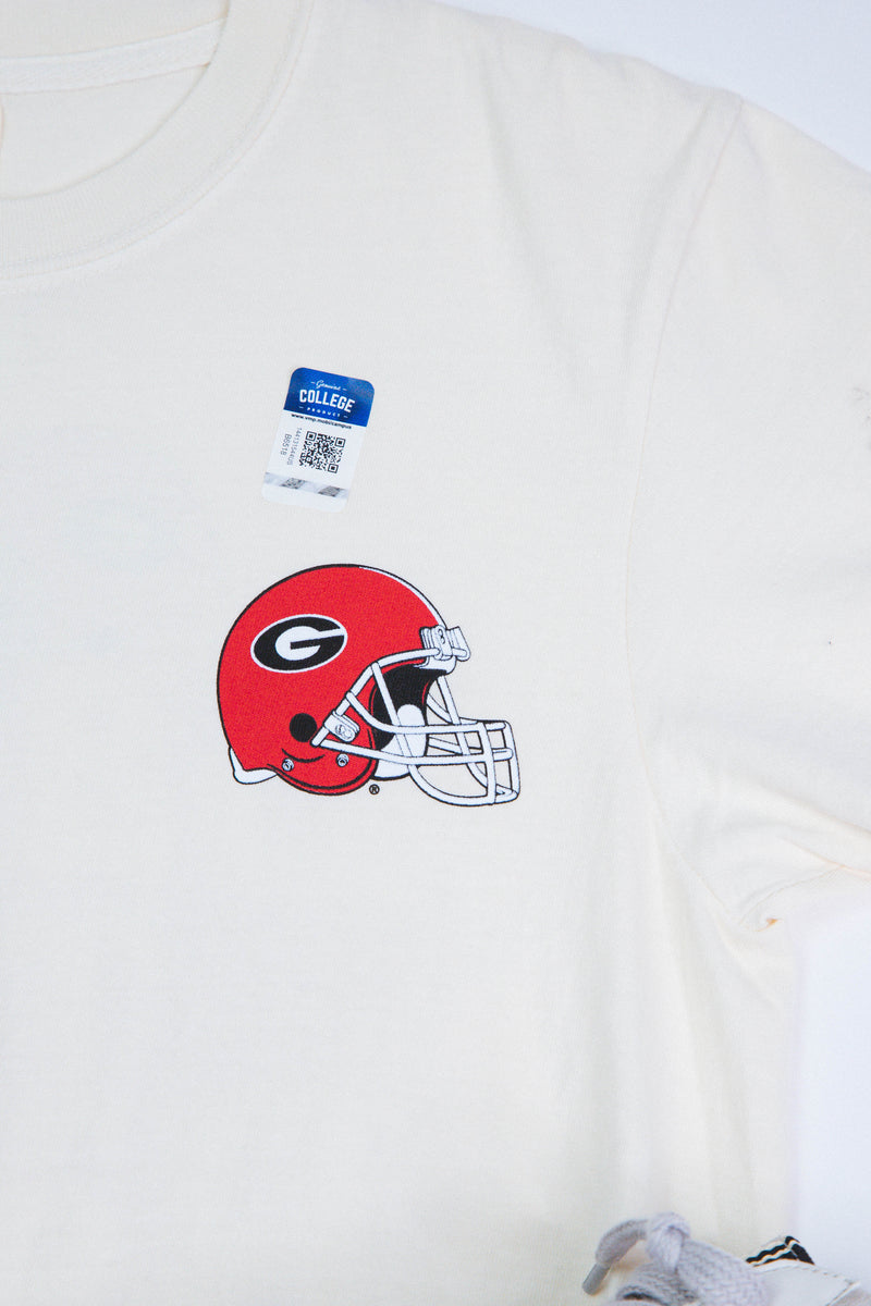 Georgia National Champs Tee, Off White | Charlie Southern