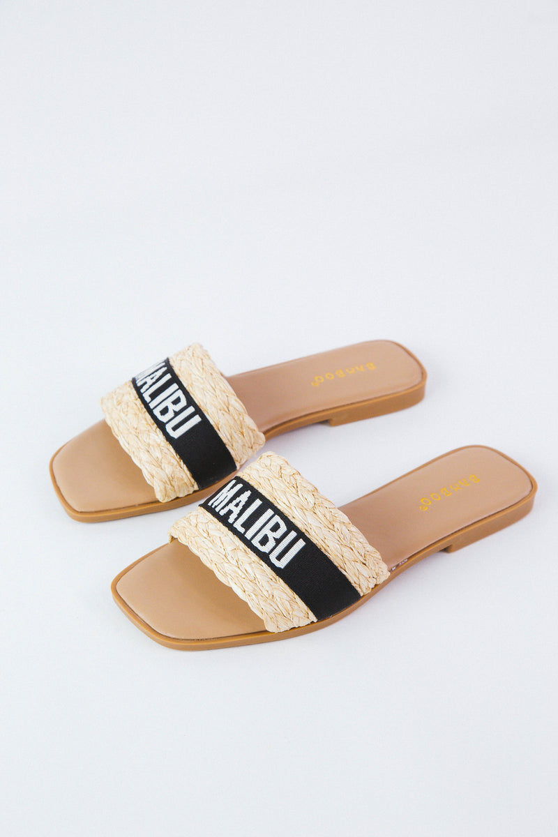 Hint Malibu Band Sandal, Black Malibu