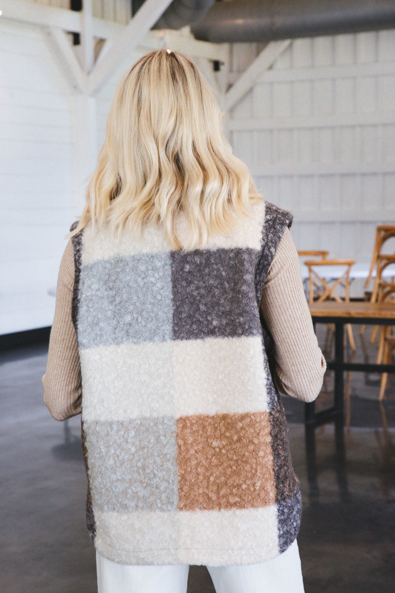 Once Again Plaid Vest, Good Sign | Blank NYC