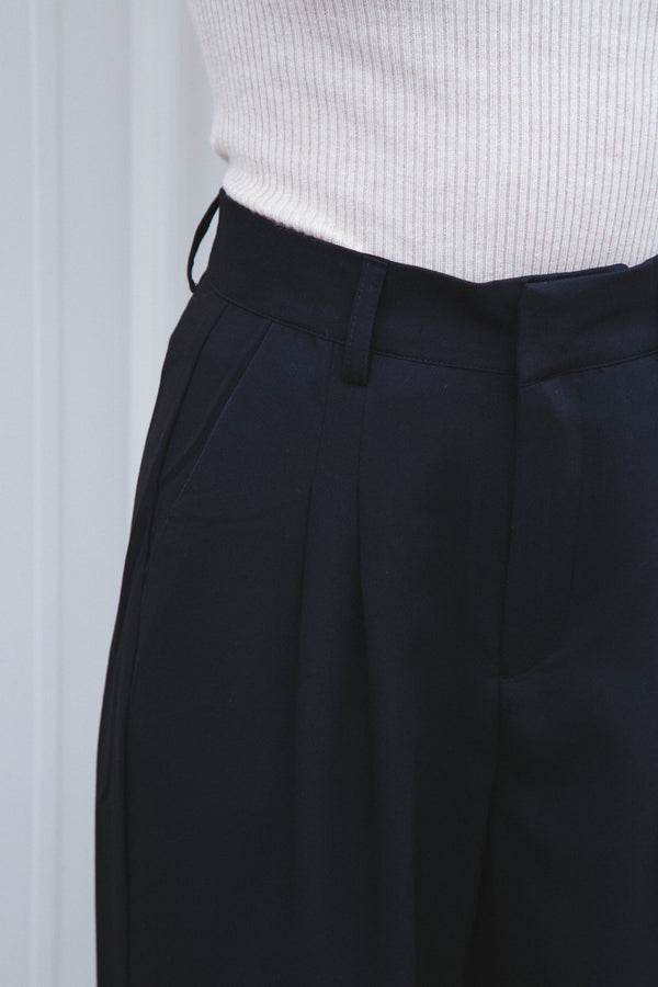 Ryann Wide Leg Pants, Black