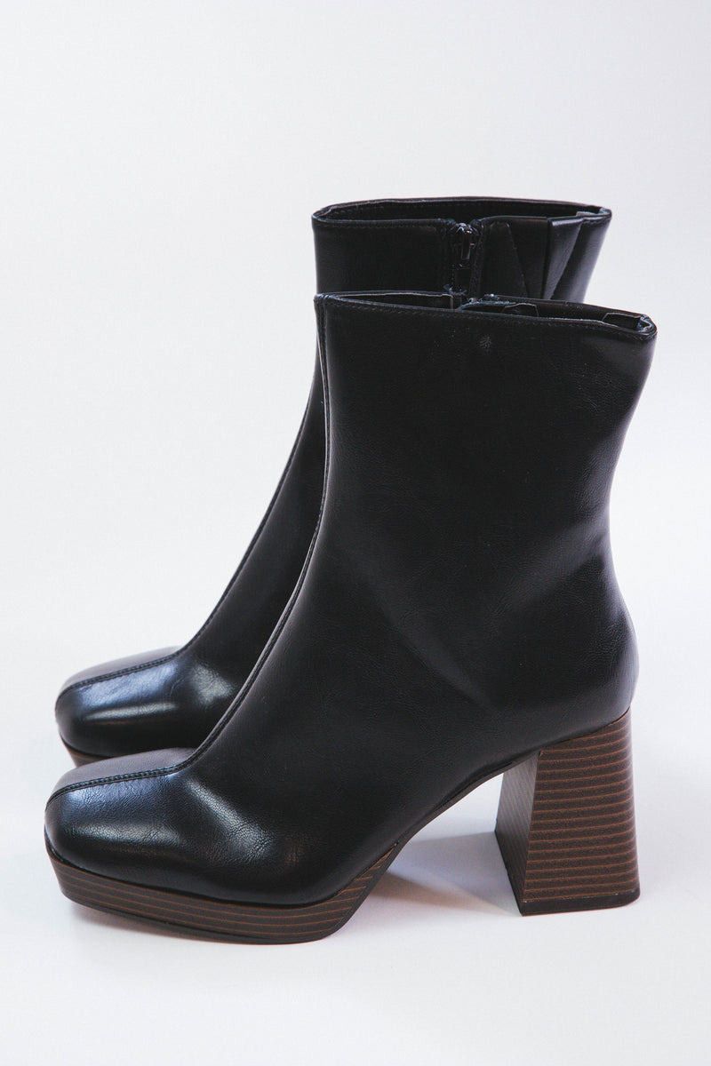 Duke Heeled Bootie, Black | Coconuts by Matisse