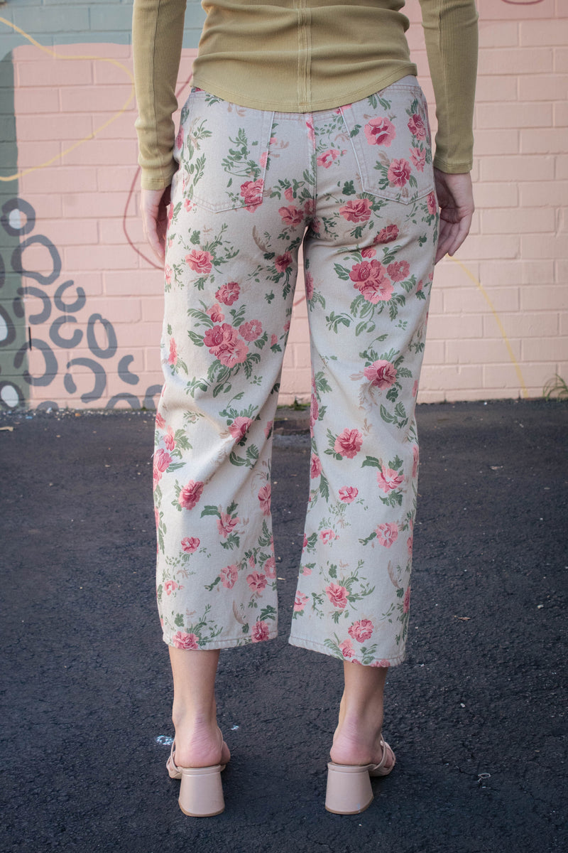 Deep Trance Printed Pant, Wallpaper Floral | Free People