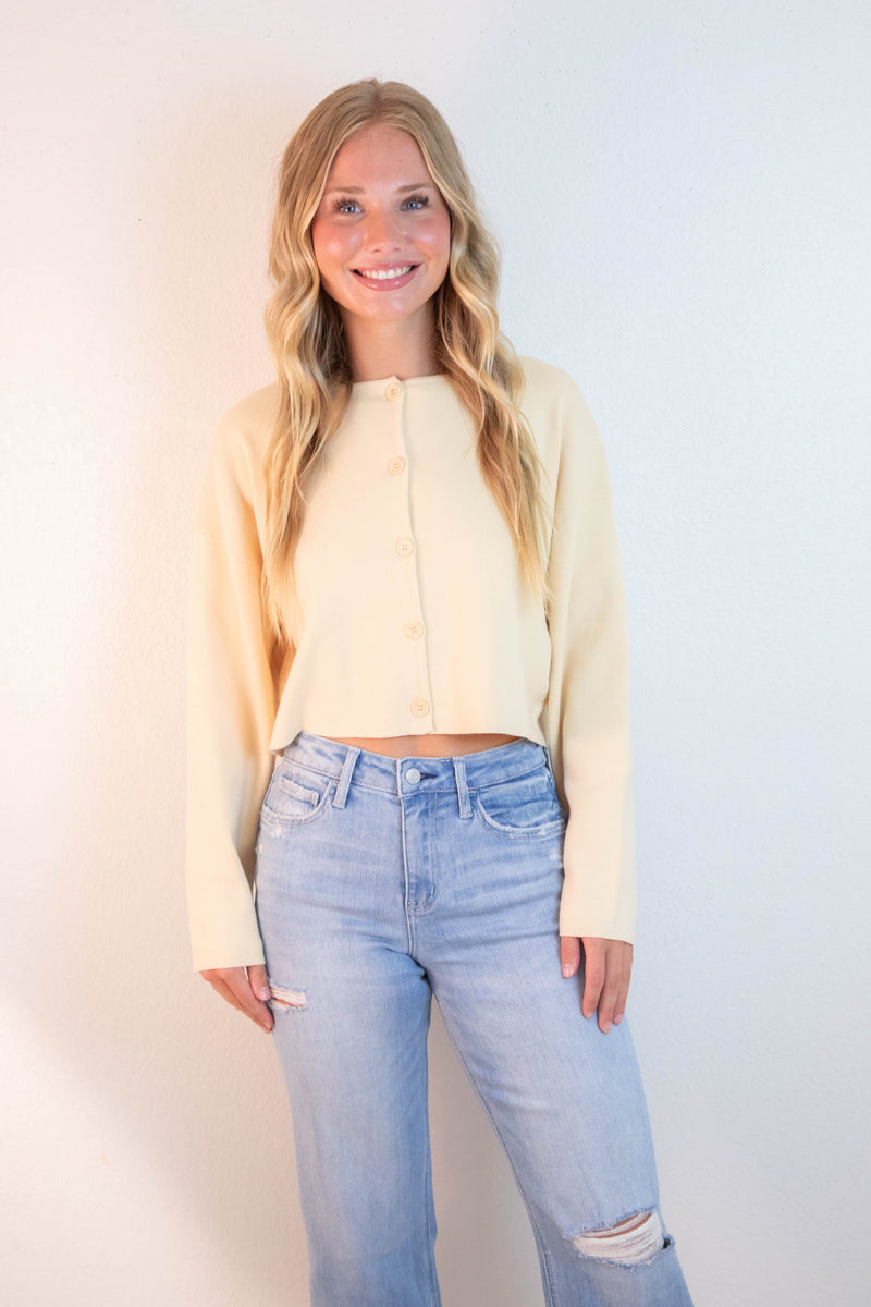 Cassidy High Rise Distressed Jeans, Amply