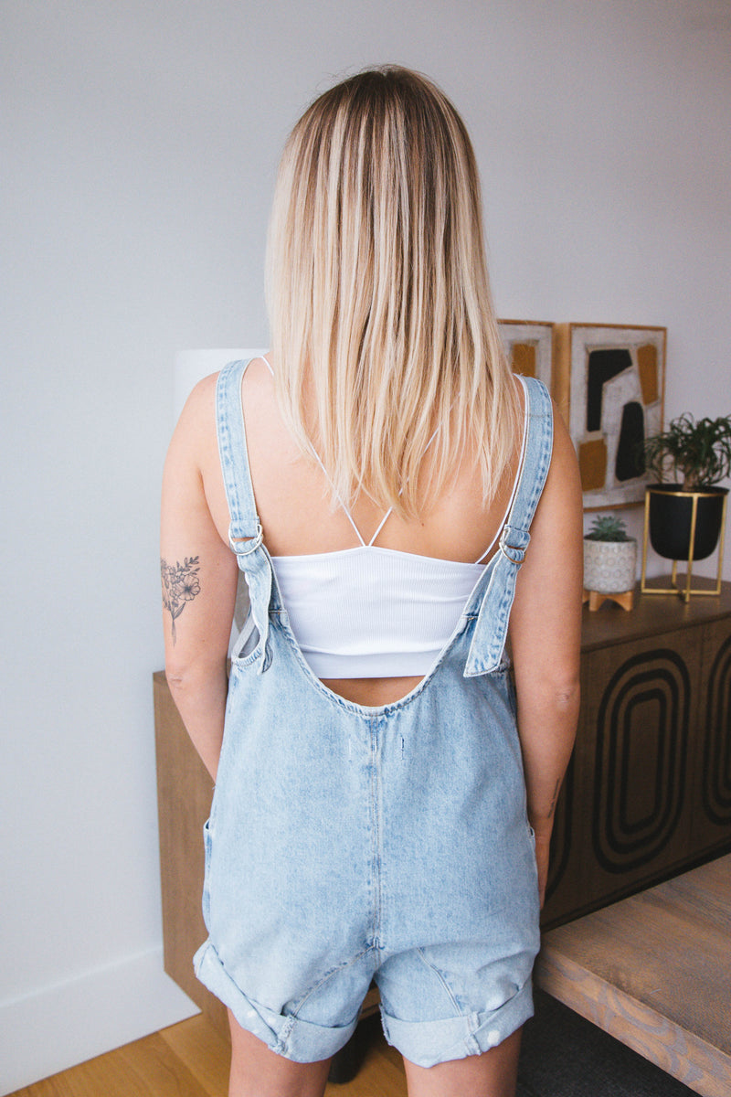 High Roller ShortTall Overalls, Bright Eyes| Free People