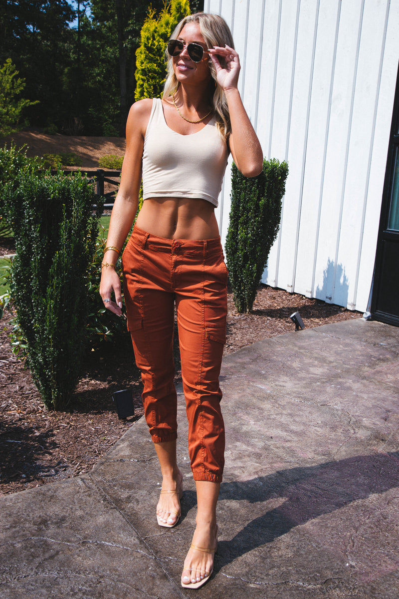Rebel Cargo Pants, Cool Clay | Sanctuary