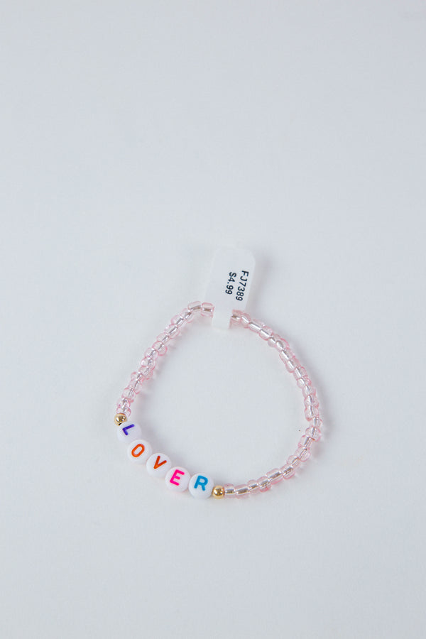 Lover Friendship Bracelet, Light Pink