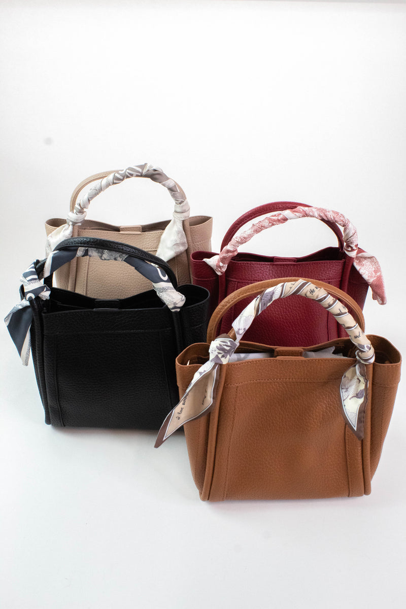 Mabel Medium Bag, Burgundy