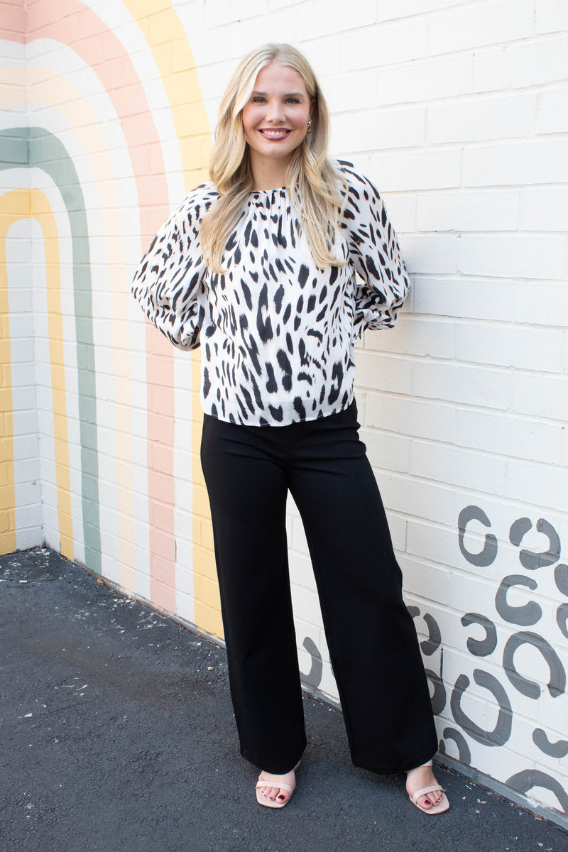 Runway Ponte Trouser, Black | Sanctuary