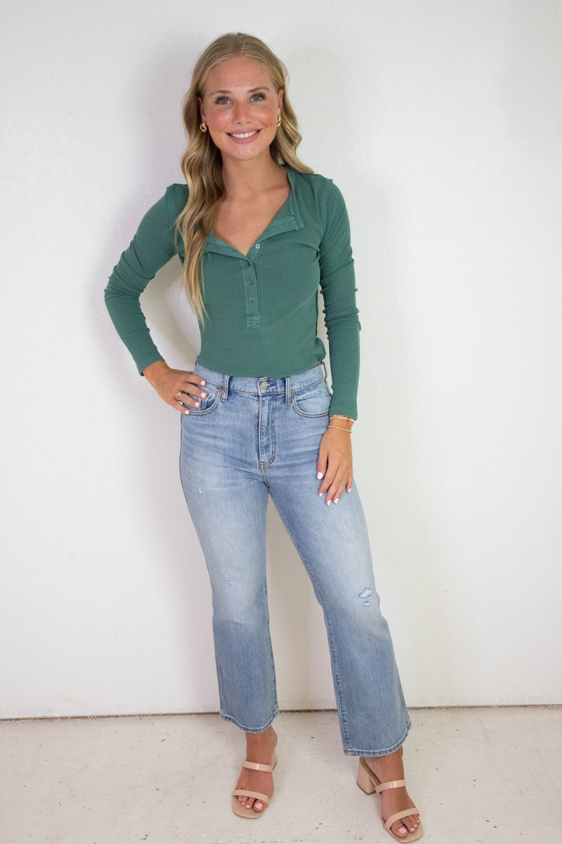 Jamie Henley Top, Uncut Emerald | Free People