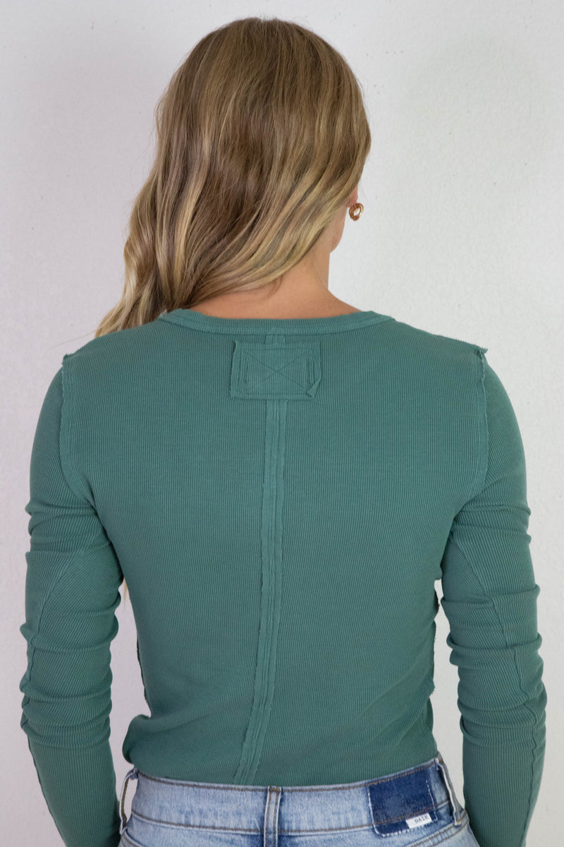 Jamie Henley Top, Uncut Emerald | Free People