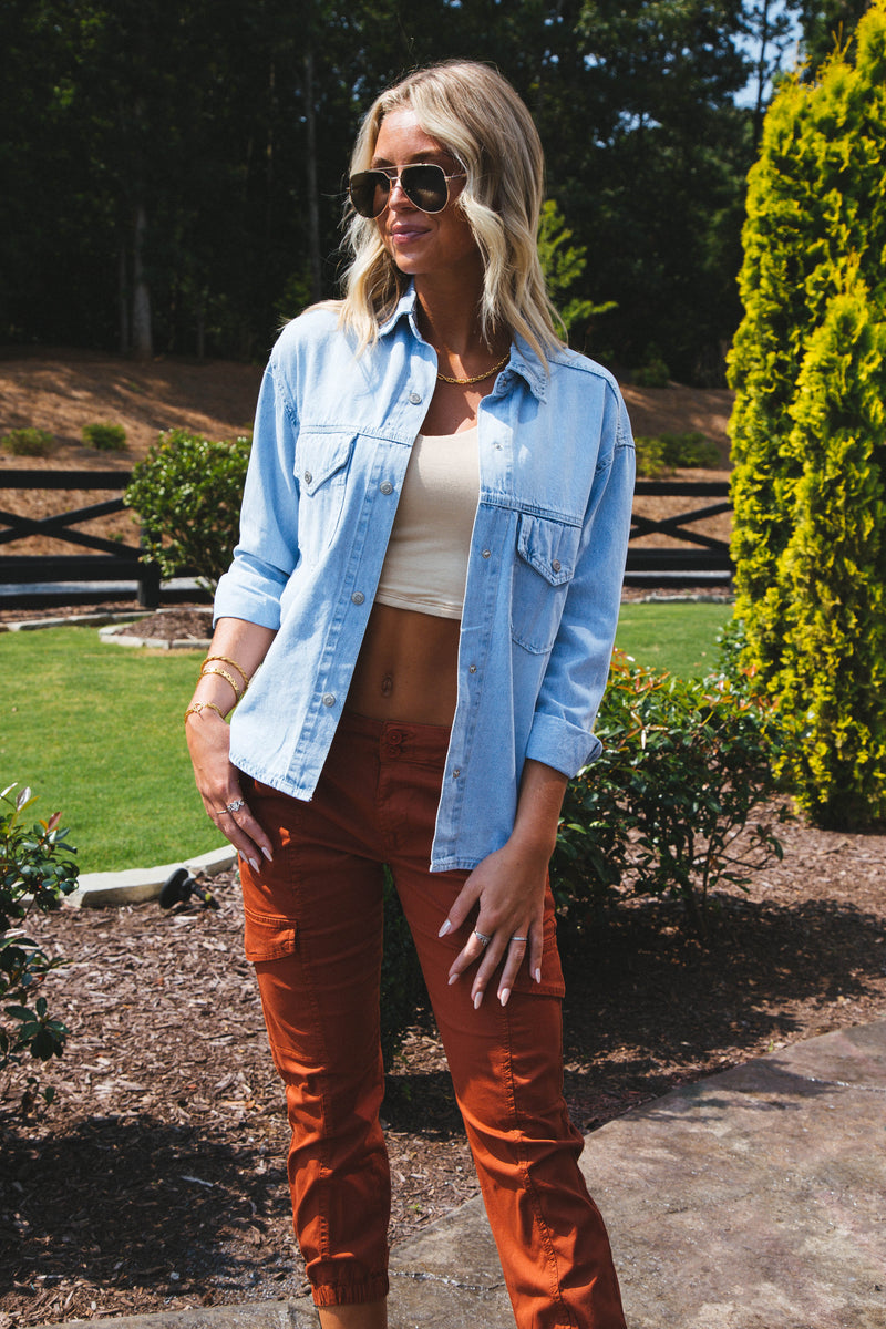 Rebel Cargo Pants, Cool Clay | Sanctuary