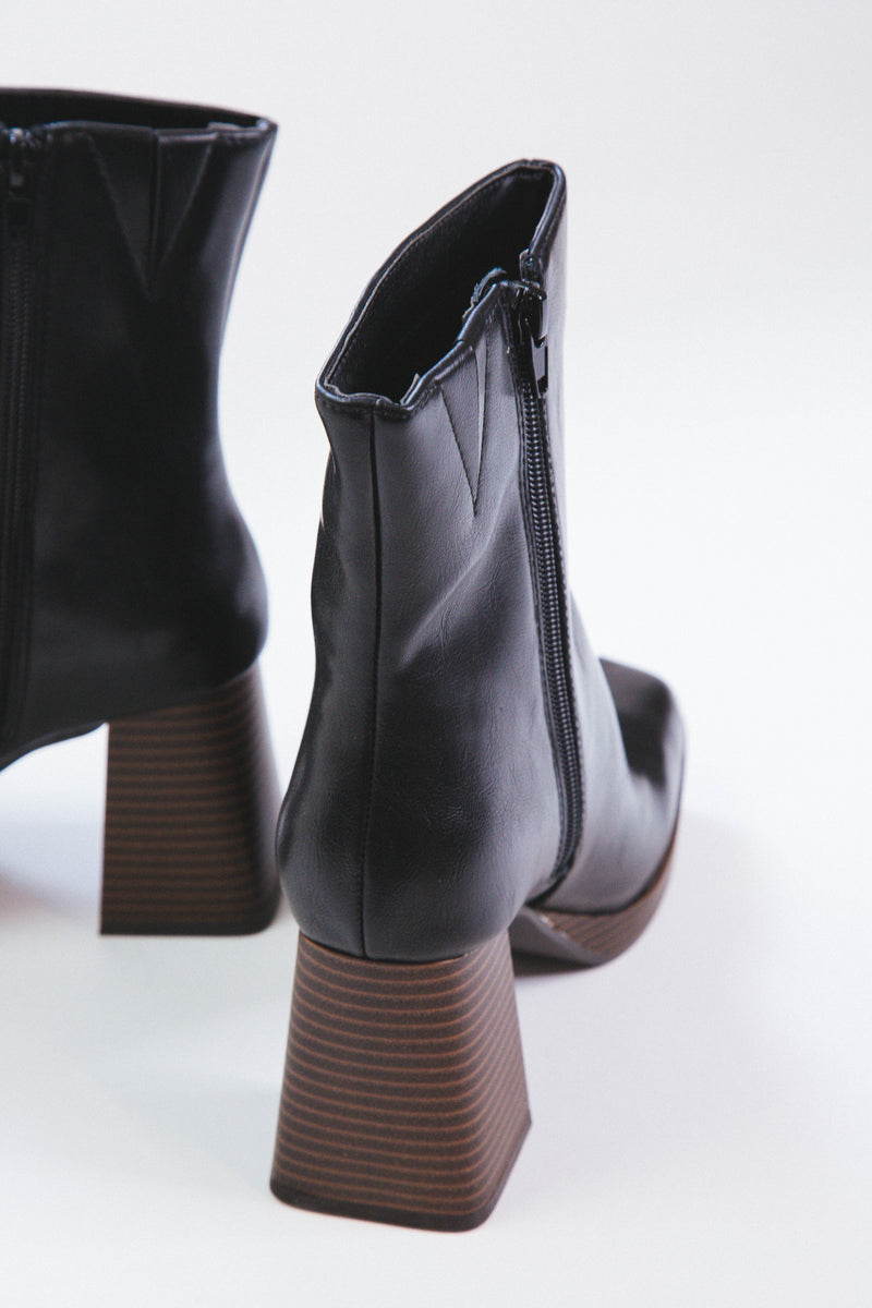 Duke Heeled Bootie, Black | Coconuts by Matisse