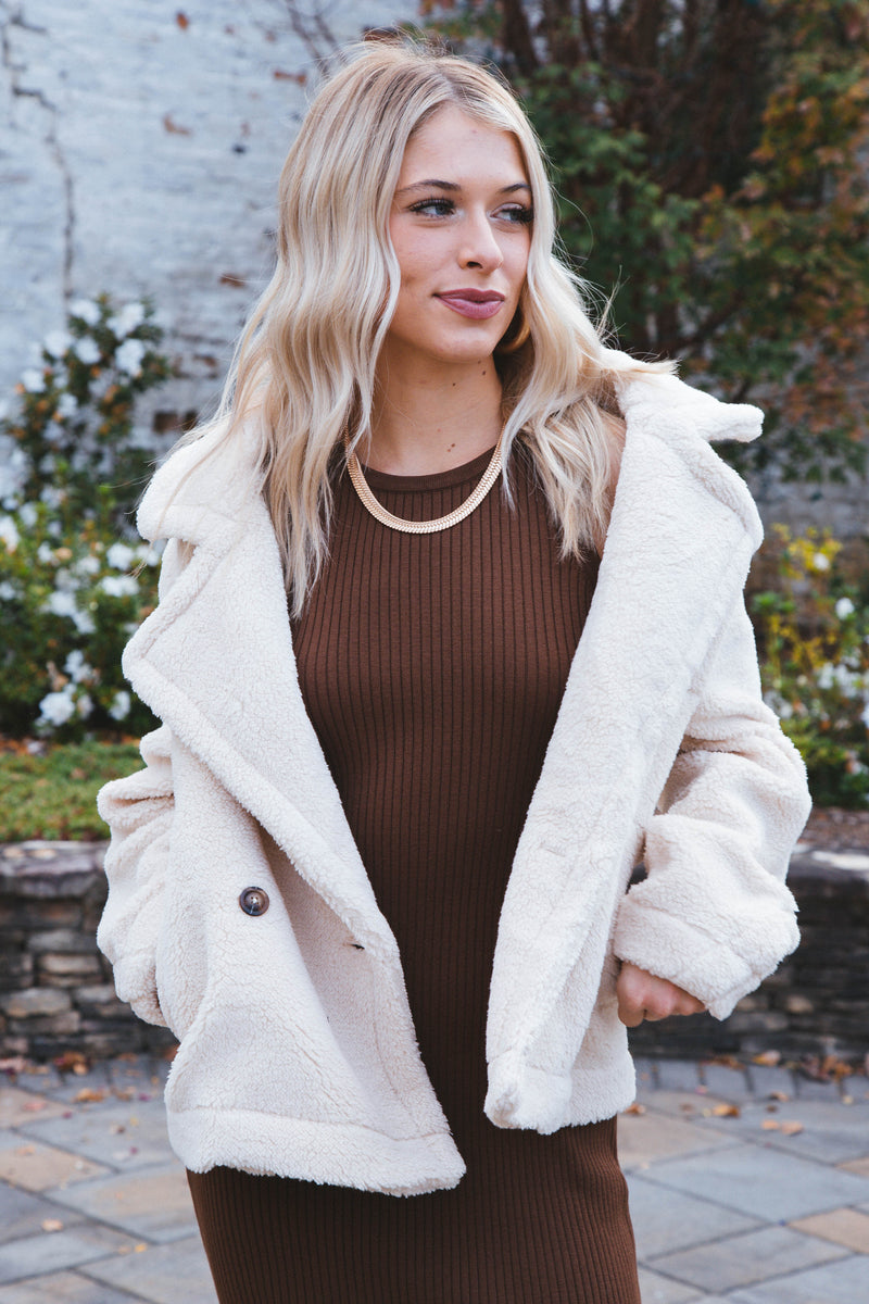 Raylene Knit Midi Dress, Tree Bark | Velvet Heart