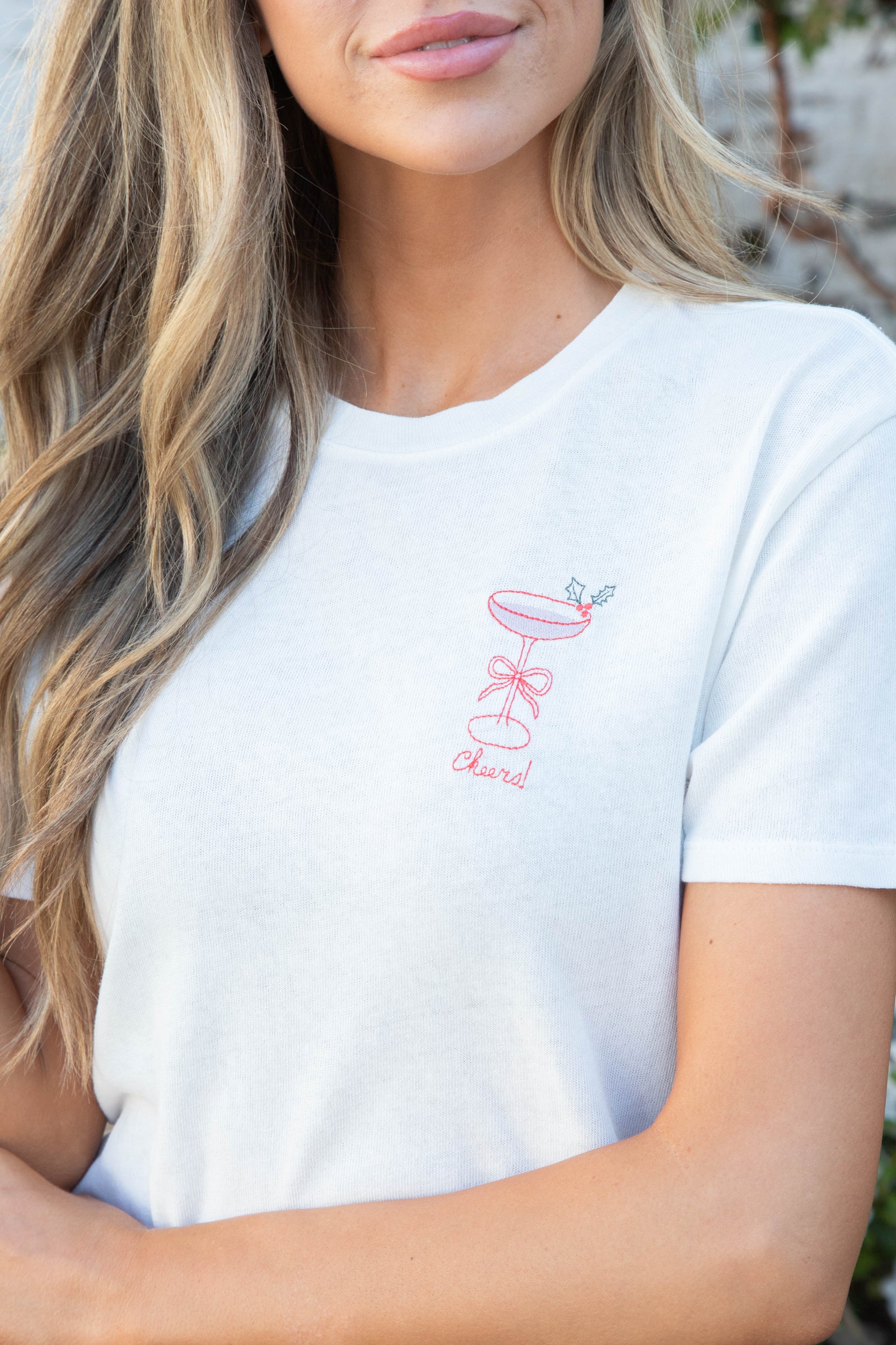 Cheers Cocktail Pacific Tee, Sea Salt | Z Supply – North & Main