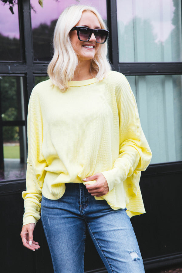 Microphone Drop Thermal, Lemongrass | Free People