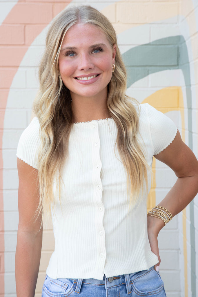 Most Wanted Cardi, Ivory | Free People – North & Main Clothing Company