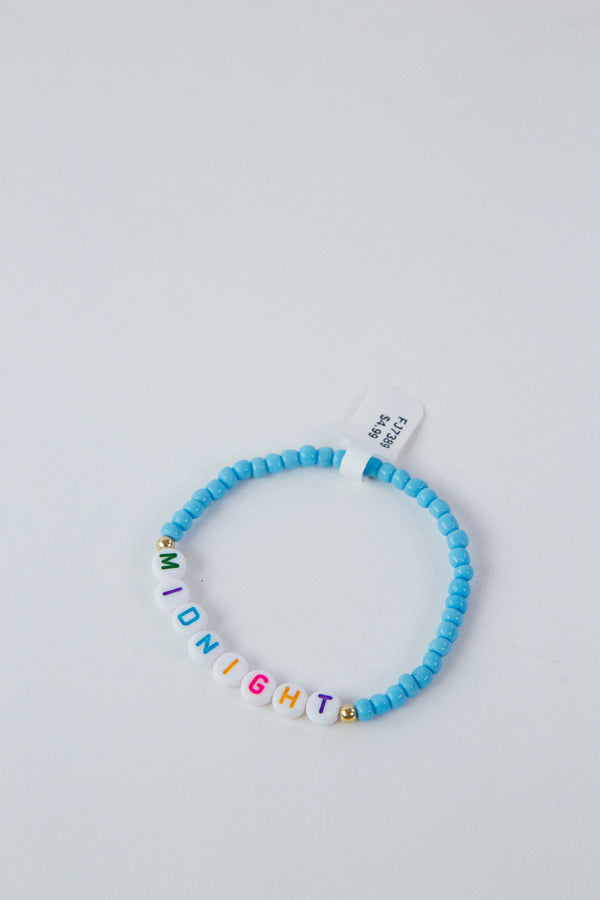 Midnight Friendship Bracelet, Blue