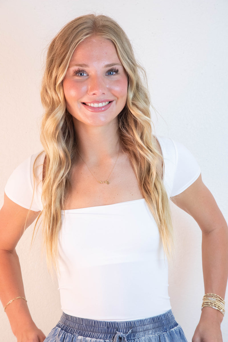 Clean Lines Baby Tee, White | Free People