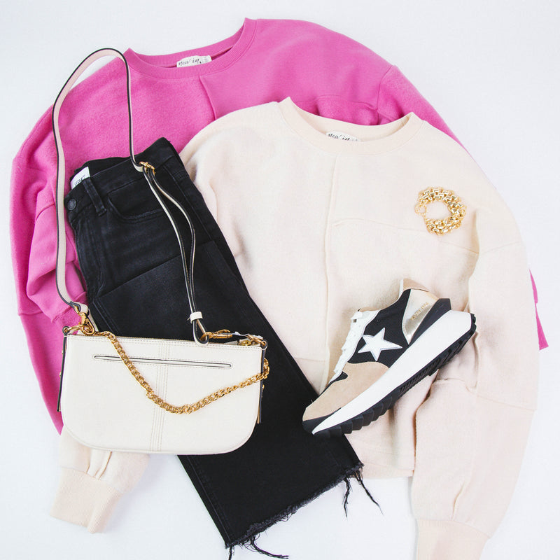 Jolie Baguette, Bone FOSSIL North & Main Clothing Company