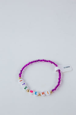 It's Me Hi Friendship Bracelet, Purple