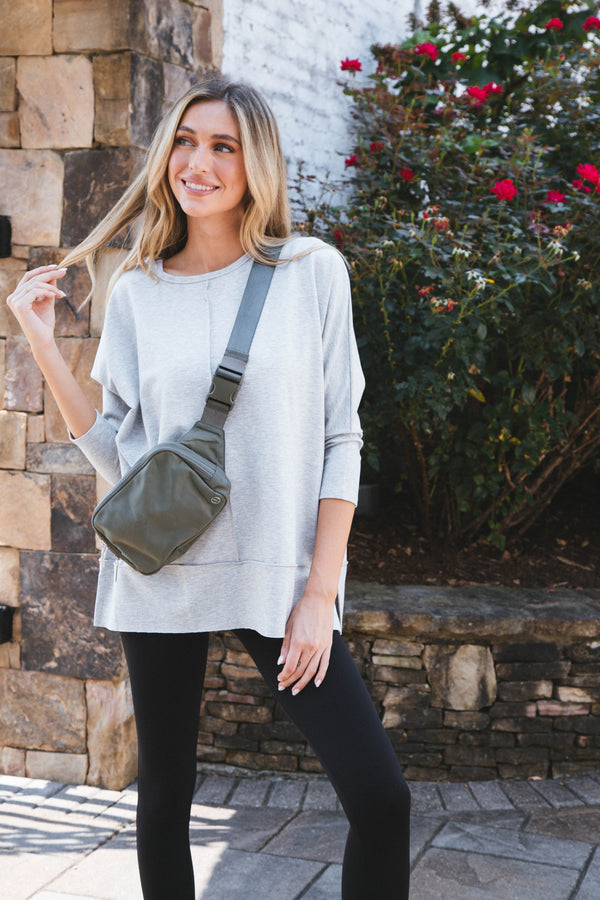 Baltic Born Sweatshirt, Soft Grey Heather | SPANX