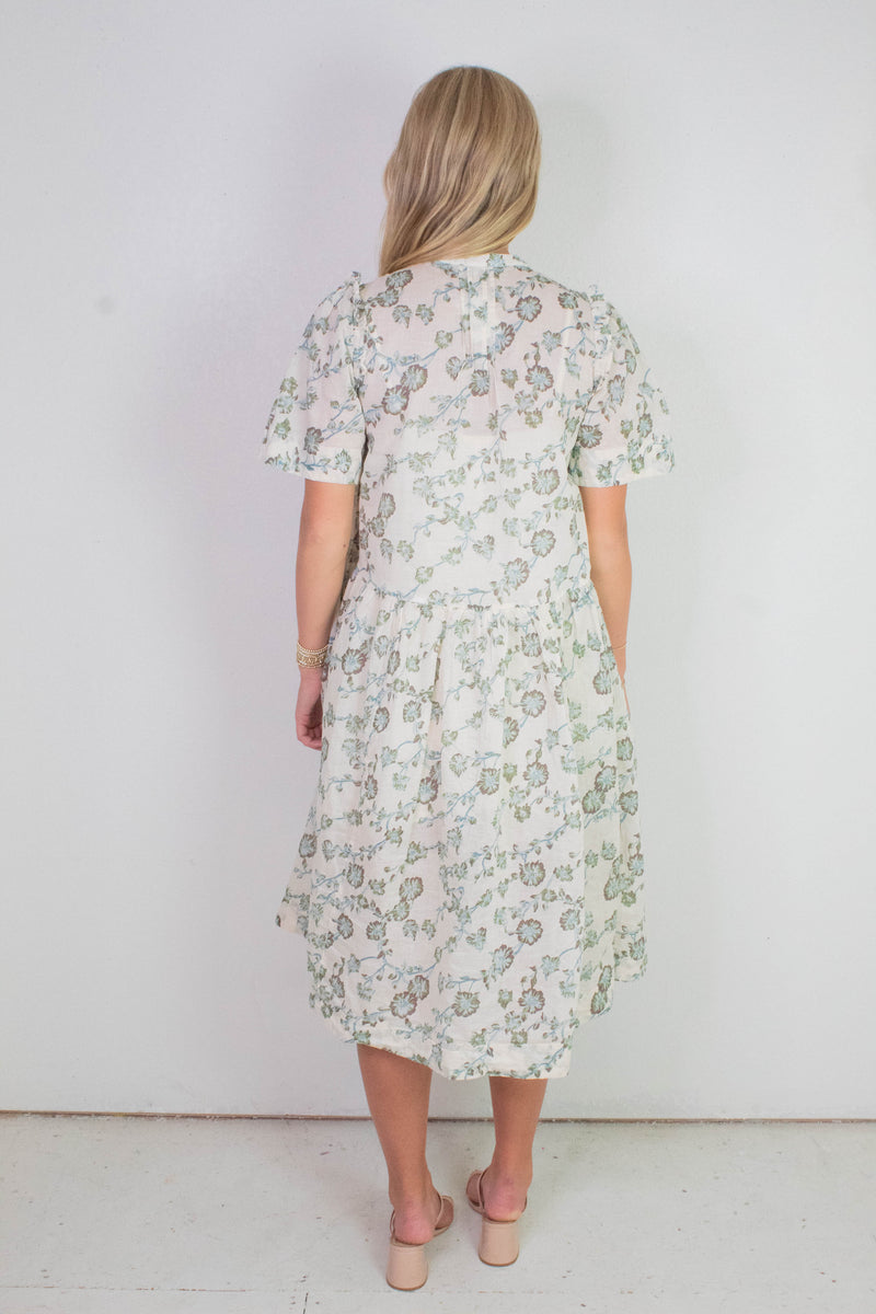 Bella Mae Midi Dress, Tea Combo | Free People