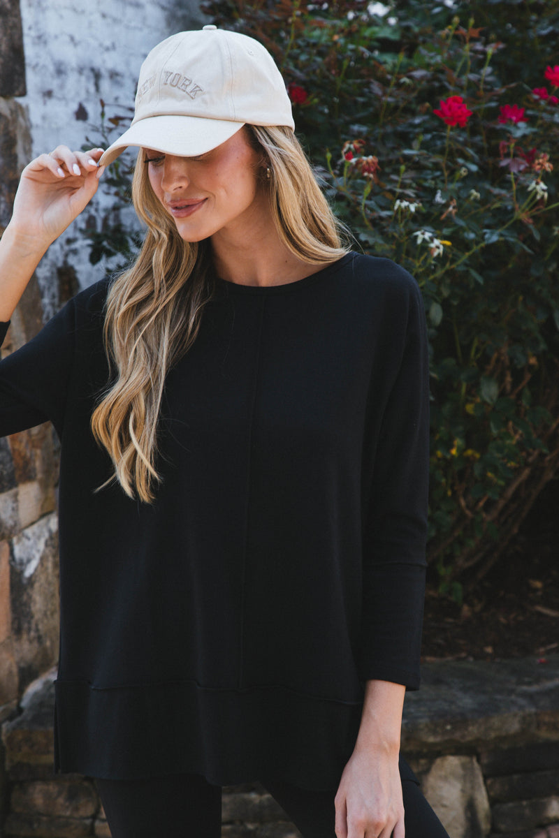 New York Baseball Hat, Khaki