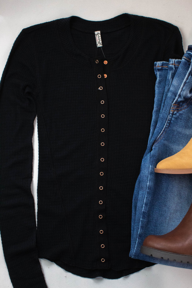 Going Places Cardi, Black | Free People