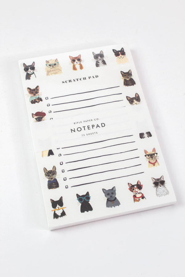 Cool Cats Notepad, Scratch Pad | Rifle Paper Co.