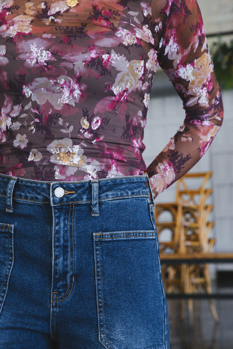 Lady Lux Printed Layering Top, Vintage Combo | Free People