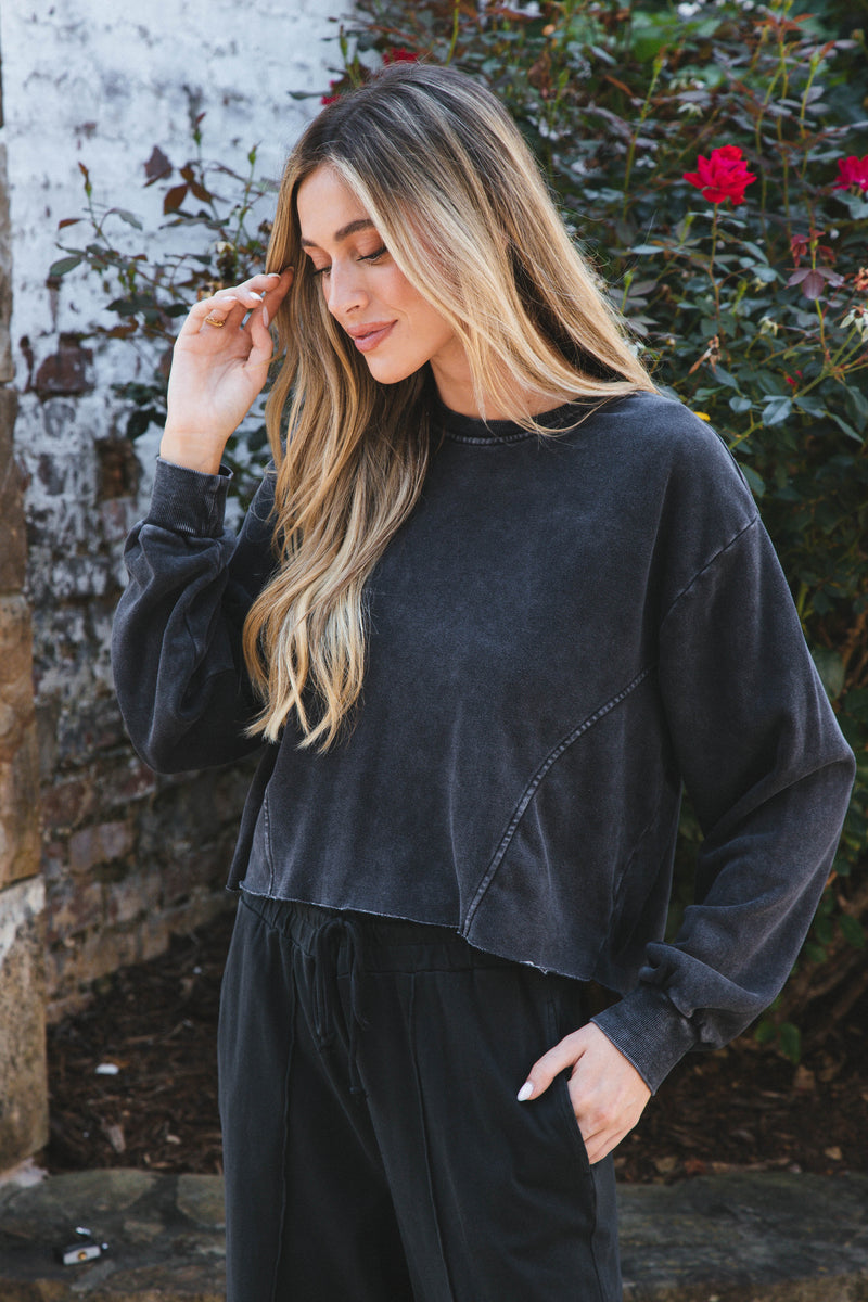 Lena Lounge Pants, Black
