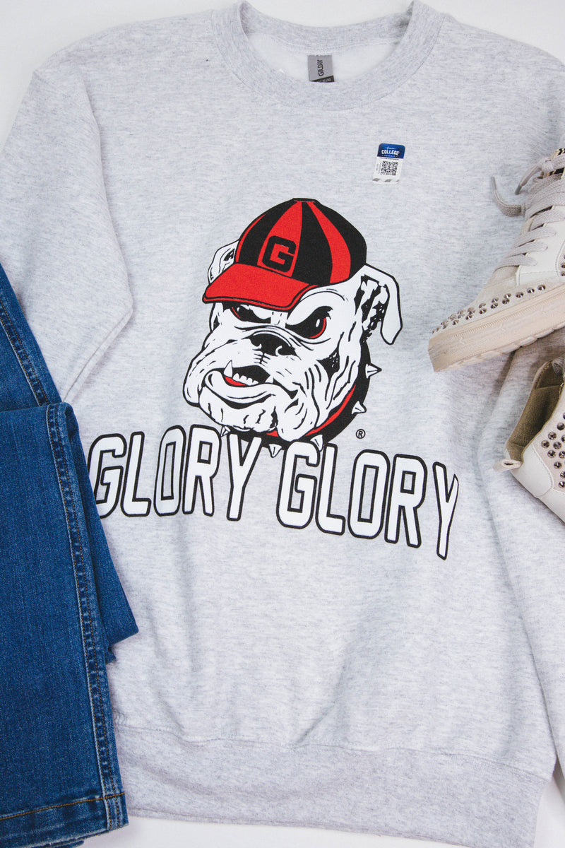 Glory Glory Sweatshirt, Heather Grey | Charlie Southern