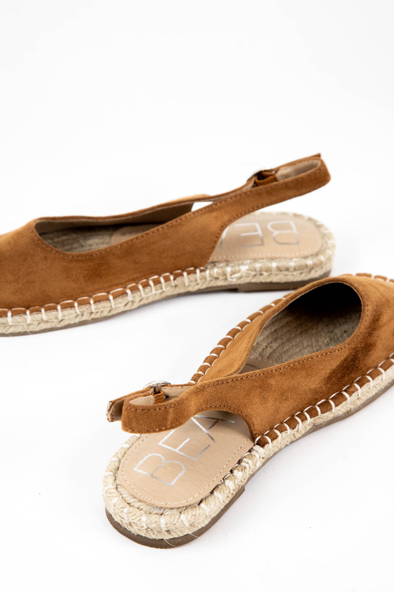 Juliet Espadrille Slingback Flat, Fawn | Beach by Matisse