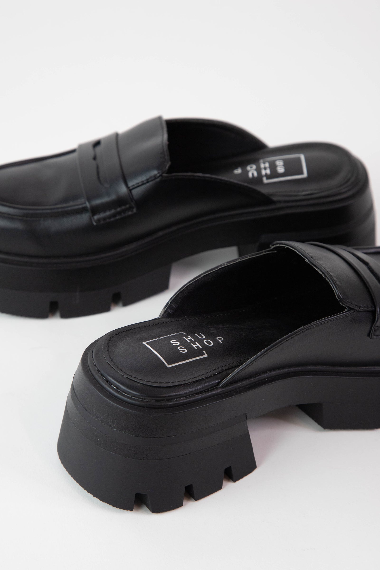 【prank project】Loafer mule Black Trixie Loafer Mule, Black | ShuShop – North & Main Clothing