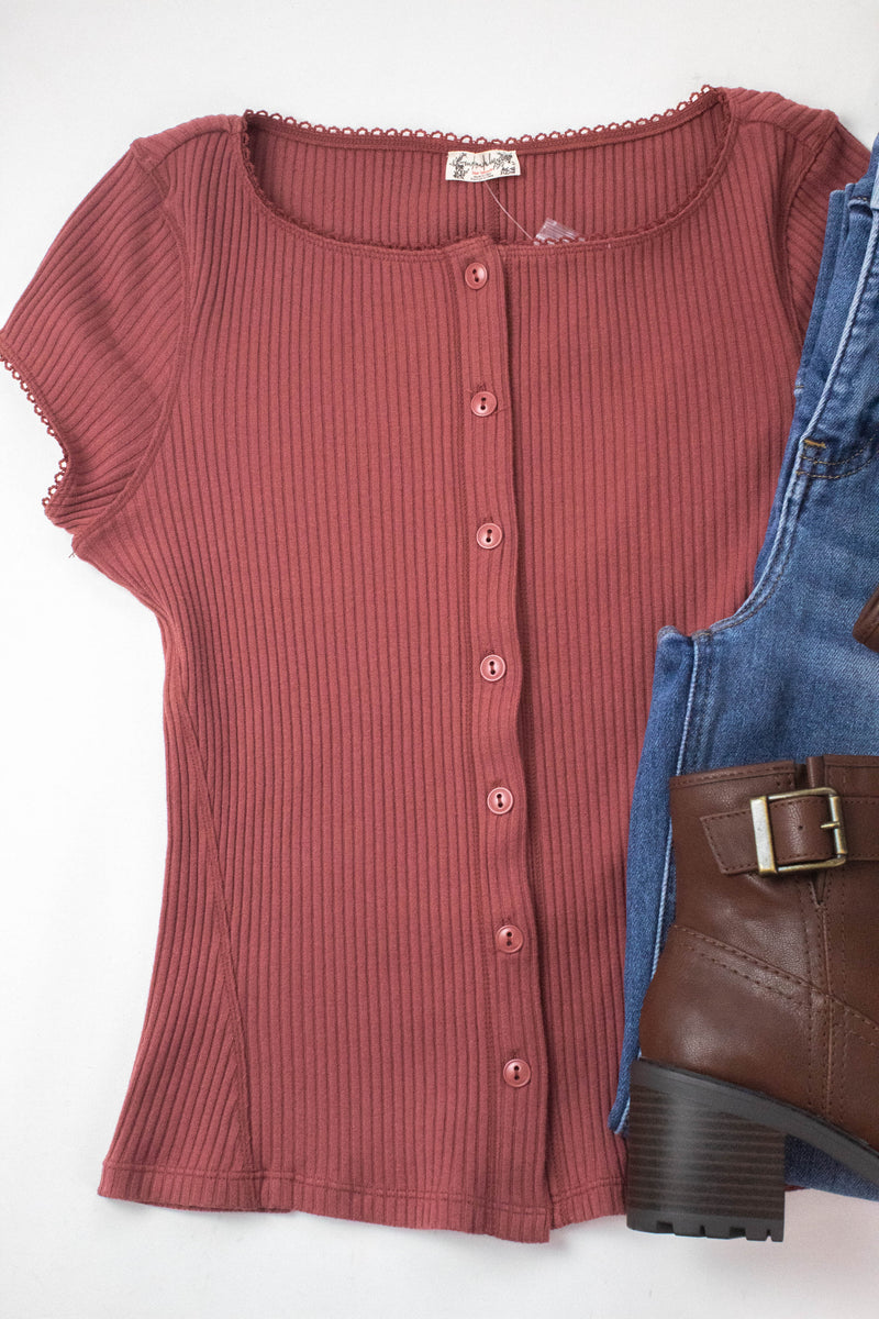 Most Wanted Cardi, Rust | Free People