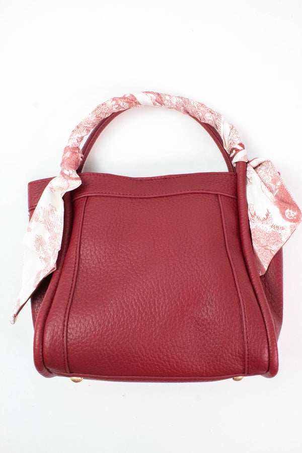 Mabel Medium Bag, Burgundy