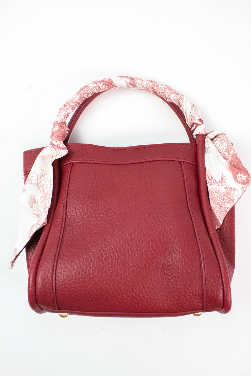 Mabel Medium Bag, Burgundy