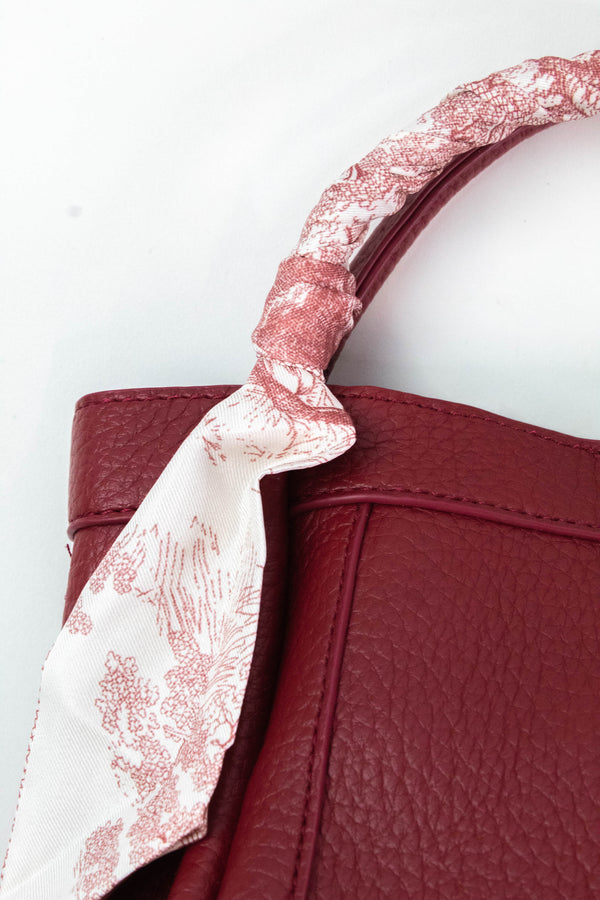Mabel Medium Bag, Burgundy