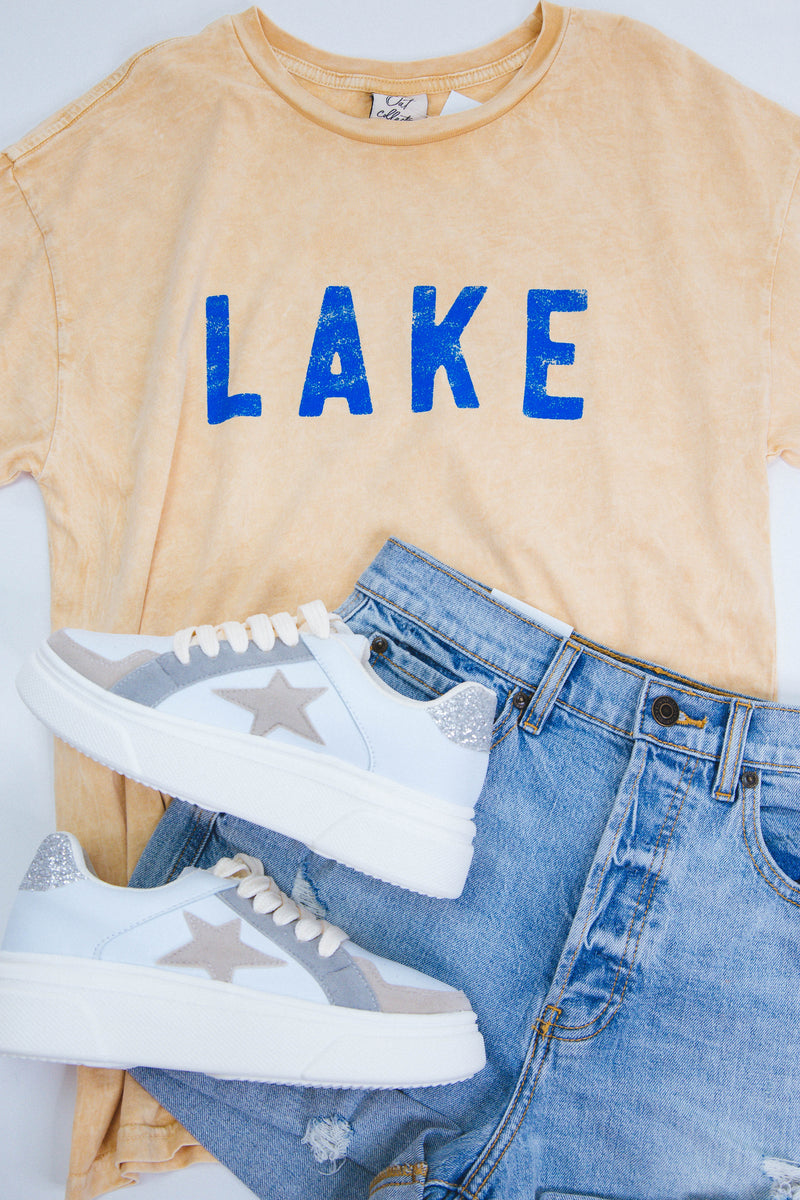 Lake Graphic Tee, Golden