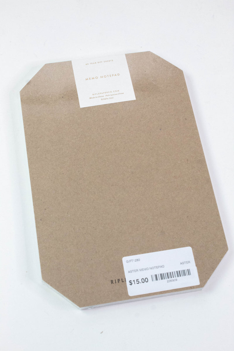 Aster Memo Notepad | Rifle Paper Co.