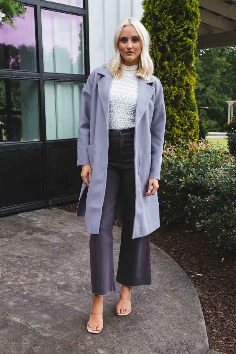 All Along Coat, Lavender | Sadie & Sage