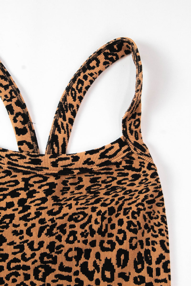 All Clear Leopard Cami, Toasted Almond | Free People