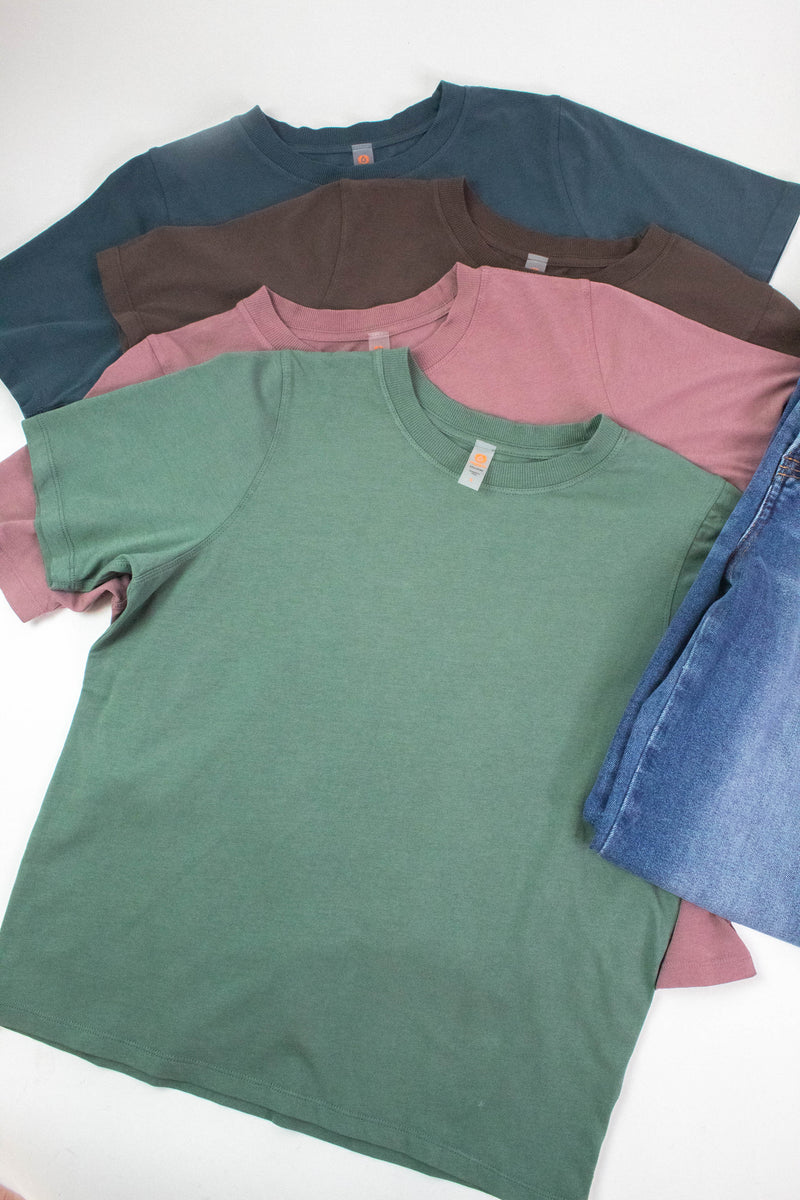 Adalynn Classic Boxy Fit Tee, Rose Taupe